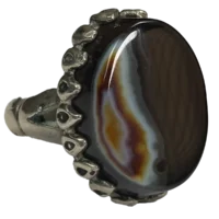 عقیق سلیمانی رکاب اشکی