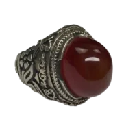 عقیق سرخ کله قندی